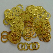 Streuartikel Streudeko Hochzeit Goldene Hochzeit Eheringe Ringe Gold 220x