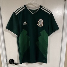 adidas Mexico National Team Soccer Jersey Green Luis 22 Size M