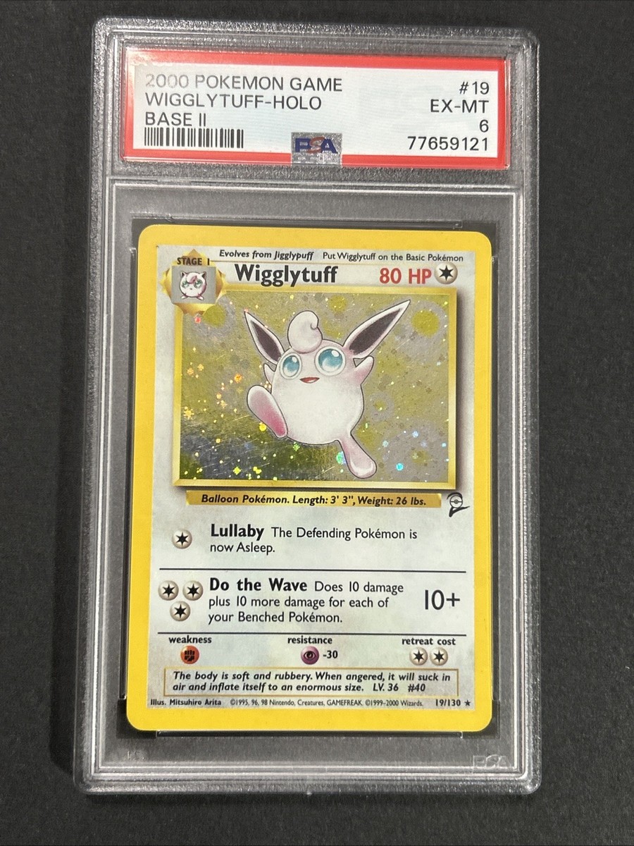 Wigglytuff 80 HP ポケモンカード Old Back Wigglytuff HP80 Pokemon Card Japanese | eBay