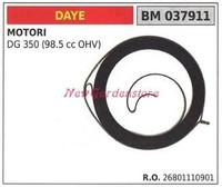 Anlasserfeder Daye RasenmäHer Dg 350 98,5 Cc Ohv 037911