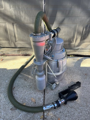 #ad #ad Nilfisk GM80 GST Cleanroom Vacuum Museum HEPA Canister Industrial $395.00