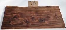 Claro Black Walnut live edge slab. Cutting board, charcuterie, shelf