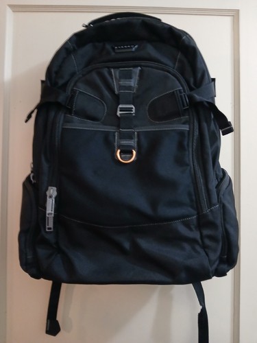 EVERKI Titan 120 Business Laptop Backpack EKP120 18.4" Gaming Bag + Pouch READ