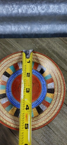 Pot With Lid And Saucer A Thousand Faces Kutani Japan Colorful (C) - Picture 10 of 12
