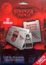 Stranger Things Tech Sticker Pack Official Netflix Merchandise
