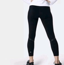 Sweaty Betty Zero Gravity Reflective Leggings High Rise Side Pockets L 26"