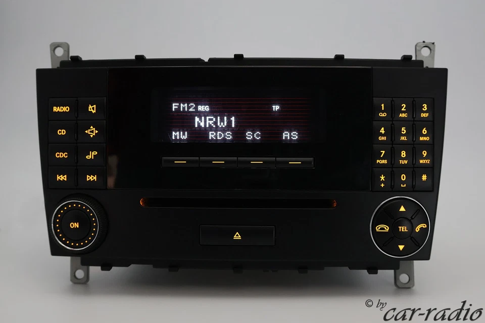 Original Mercedes Audio 20 MF2730 CD W203 S203 CL203 C-Klasse Autoradio IN52 - Bild 2 von 4