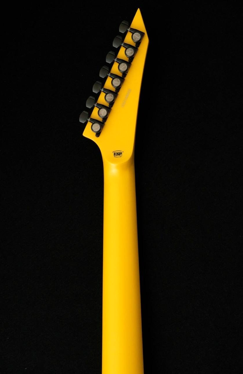 EDWARDS E-M-II-7 Yellow Metallic Electric Guitar From Japan | eBay