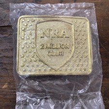 NRA 2 Million Club Belt Buckle