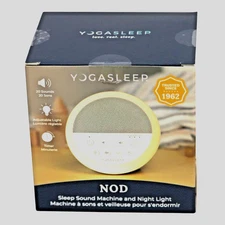 Yogasleep Nod Sleep Sound Machine & Night Light | 20 Soothing Sounds + Timer