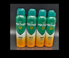 Mitchum Men 48HR Sport Antiperspirant Deodorant Spray 150ml Lot Of 4 New