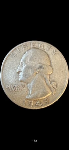 1949 Washington Silver Quarter