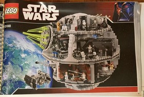 LEGO STAR WARS 10188 DEATH STAR ORIGINAL BOXES - MANUALS - NO MINI FIGURES! 