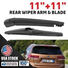 Rear Windshield OEM Wiper Arm & Wiper Blade Set of 11"+11" For 2012-2023 Kia Rio