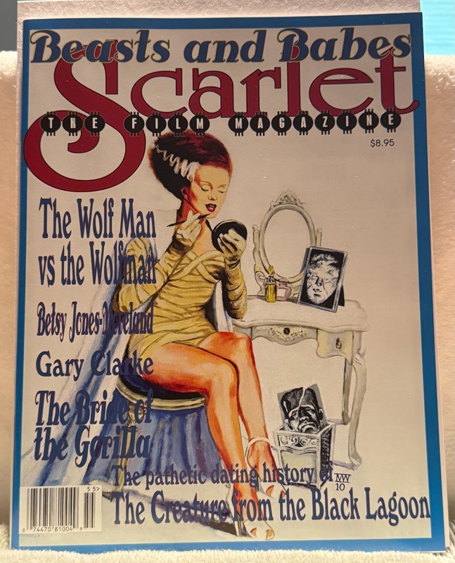 Scarlet The Film Magazine #5 NM HG original Spring 2010  -  Famous Monsters