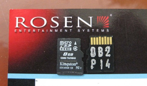 Rosen GPS Navigation Map Cards Q2 2024 for select models P11,N11,N14,H11,H14.... - Picture 9 of 11