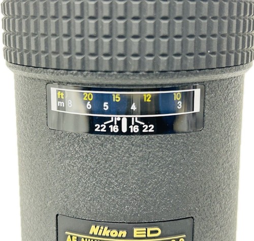 Nikon AF Nikkor 180 mm f/2.8 ED teleobiettivo zoom attacco AF molto buono C47 - Foto 9 di 9