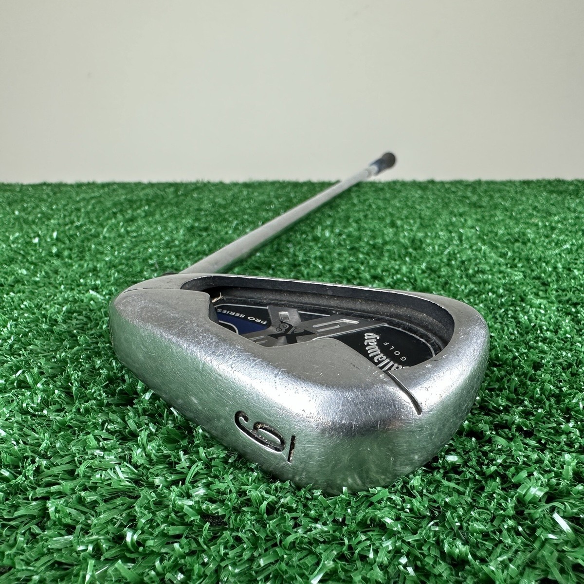 Callaway X-18 Pro Series 6 Iron Steel Regular Flex RH 38.5 in +1
