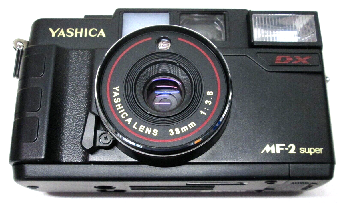 2 -Yashica MF-2 Super Film Cameras Black - Parts/Repair | eBay
