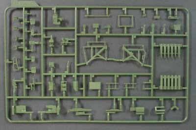 MENG 1/35th Scale French AUF-1 155mm Parts Tree L from Kit No. TS-004
