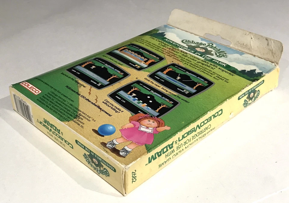 Cabbage Patch Kids: Adventures in the Park - NEW- Sealed - COLECOVISION - Image 4 of 4