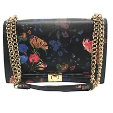I.N.C. International Concepts Midnight Flower Ajae Flap Crossbody