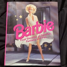 Barbie: Four Decades of Fashion, Fantasy, and Fun. Hardcover Book. Vintage