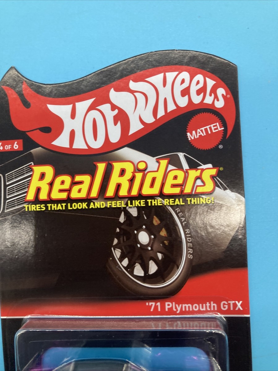 Hot Wheels Real Riders Series 11 71 Plymouth GTX New With