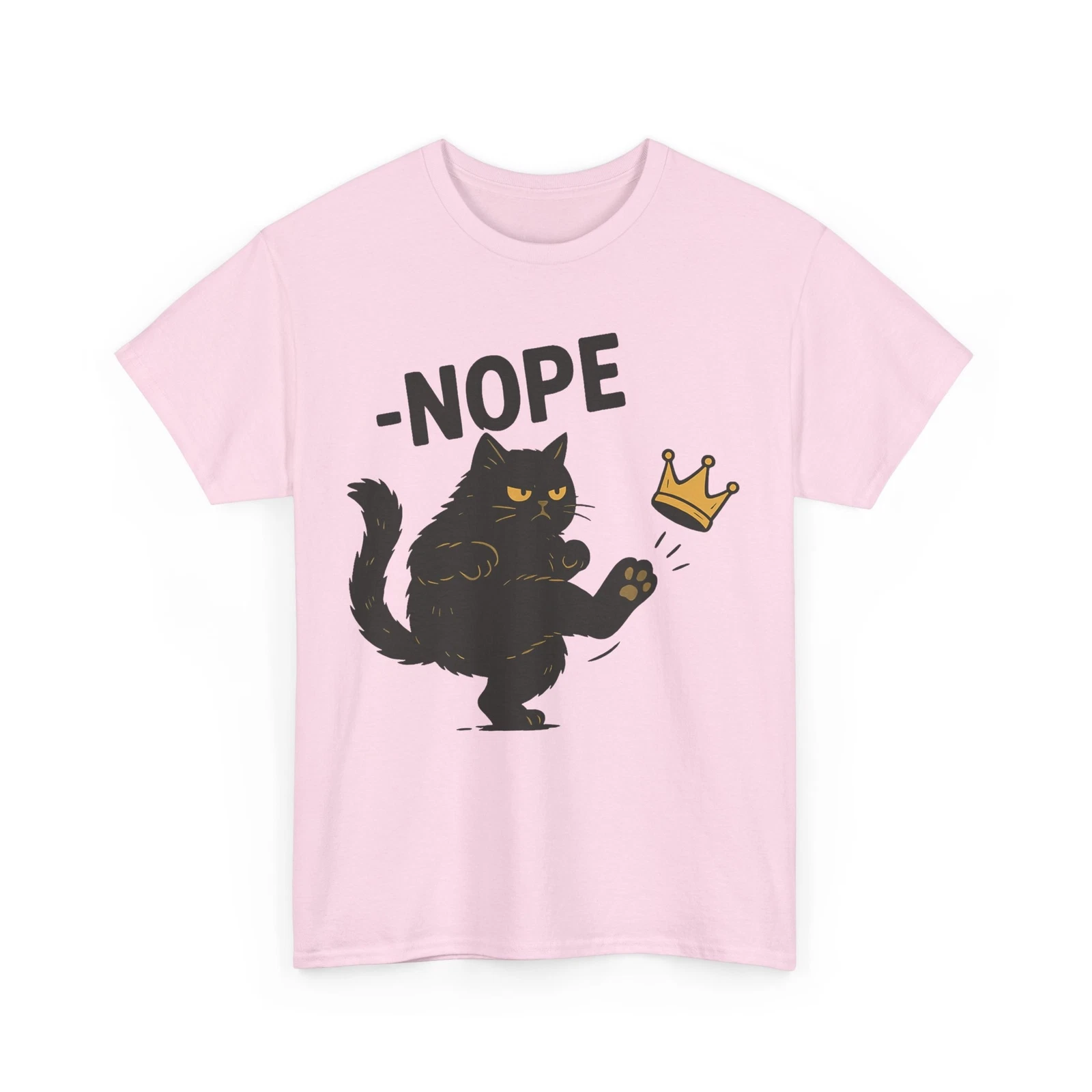 No Kings Black Cat T-Shirt