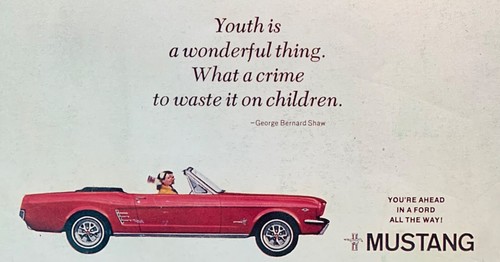 25 Years of Mustang Advertising Rate Book - Picture 5 of 9