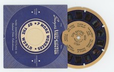 Zion National Park Utah 1939 Blue Ring / Blue Back View-Master Single Reel 141