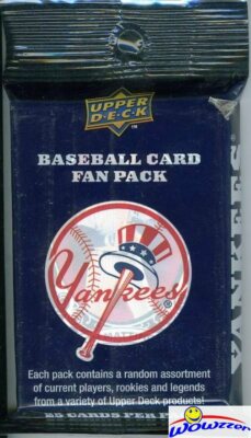 2008 UD Yankees 25 Card Fan Pack-Jeter,Ruth,Dimaggio,Gehrig++SP Legendary Cuts++