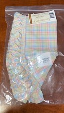 Longaberger 2005 Easter Basket Liner ONLY New Check Easter Plaid 23061235