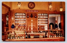 Vintage Postcard Upjohn Main Street Disneyland Anaheim California