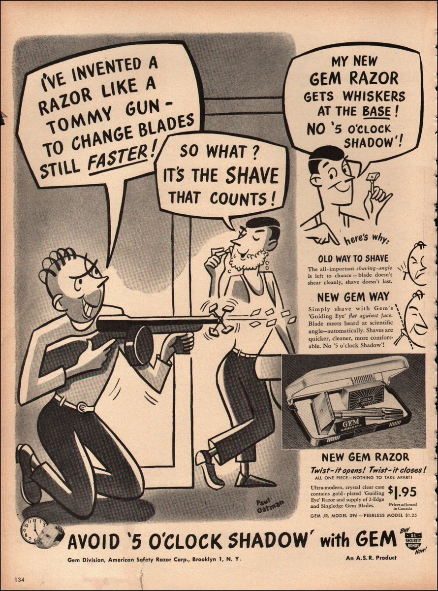Cartoon Shaving Razor