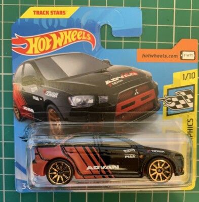 Hot Wheels 2008 Lancer Evolution HW Speed Graphics Nummer 69 neu und ungeöffnet