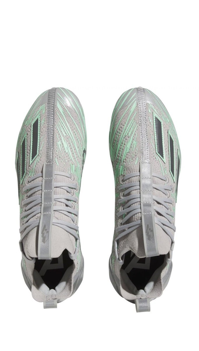 【26cm】ADIZERO PRIMEKNIT FLASH アメフト スパイク Size 13 - adidas Adizero Primeknit Flash Cleats Grey Mint