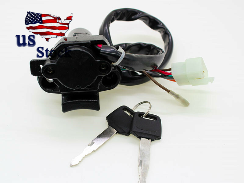 CNC Steering Ignition Switch Lock Keys For Kawasaki ZX9R