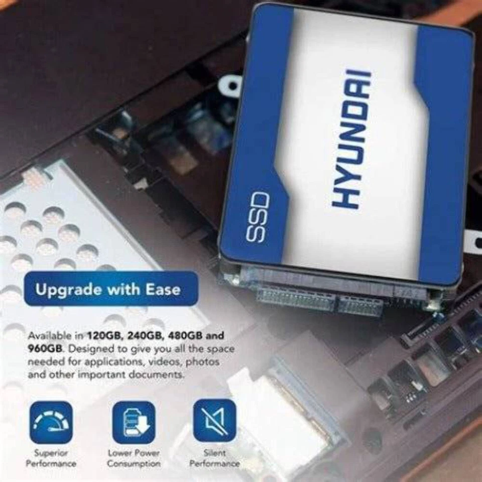 Hyundai 960GB SSD Solid State Drive - Image 3 of 4