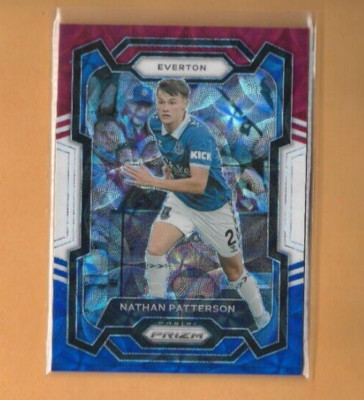 2023 Panini Prizm Nathan Patterson Premier League Choice Red White & Blue #264