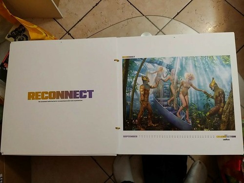 Rare Collectible 2020 David La Chapelle Original Lavazza Calendar - Picture 11 of 12