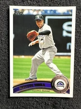 MELVIN MORA #286 2011 Topps Baseball QTY Colorado Rockies