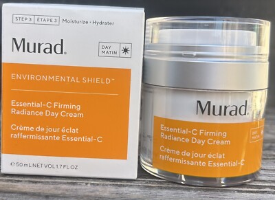 Murad Essential-C Firming Radiance Day Cream Moisturizer 1.7 oz No Box