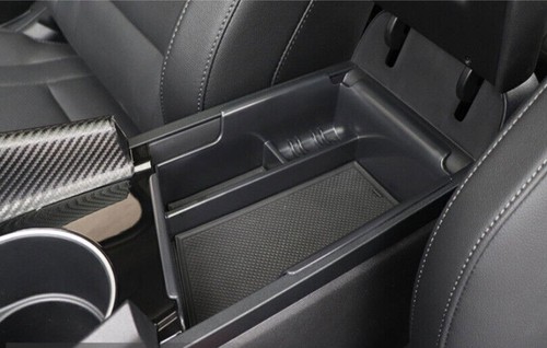 For Hyundai Elantra 21-2022 2023 Black Matte Console Storage Box Cover Trim 1PCS - Bild 6 von 15