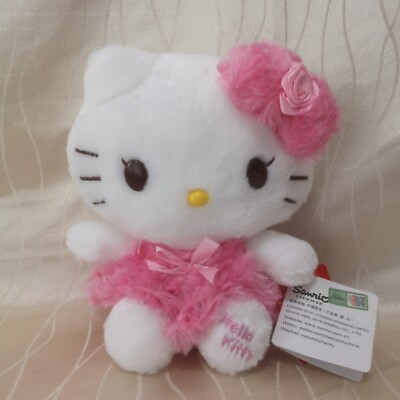 rose kitty toy Sanrio genuine ROSE Pink 20cm NWT Hello Kitty Plush Toy Stuffed Doll Xmas  Gift