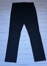 Perry Ellis Slim Stretch Black  Pants  34x32