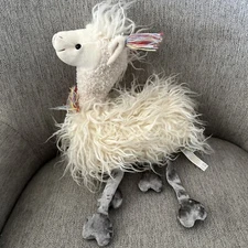 Bunnies By The Bay DOLLY LLAMA 9" Alpaca Fuzzy Soft Plush Whimsical Boho