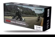 2PCS Ejeas V6 Helmet Intercom Headset Motorcycle 1.2KM Bluetooth 6 Rider IP65