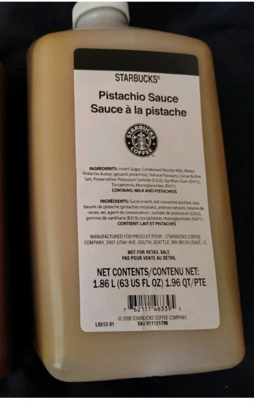 Pistachios Syrup
