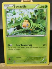 Sewaddle 9/113 Legendary Treasures POKEMON ENGLISH VINTAGE on eBay